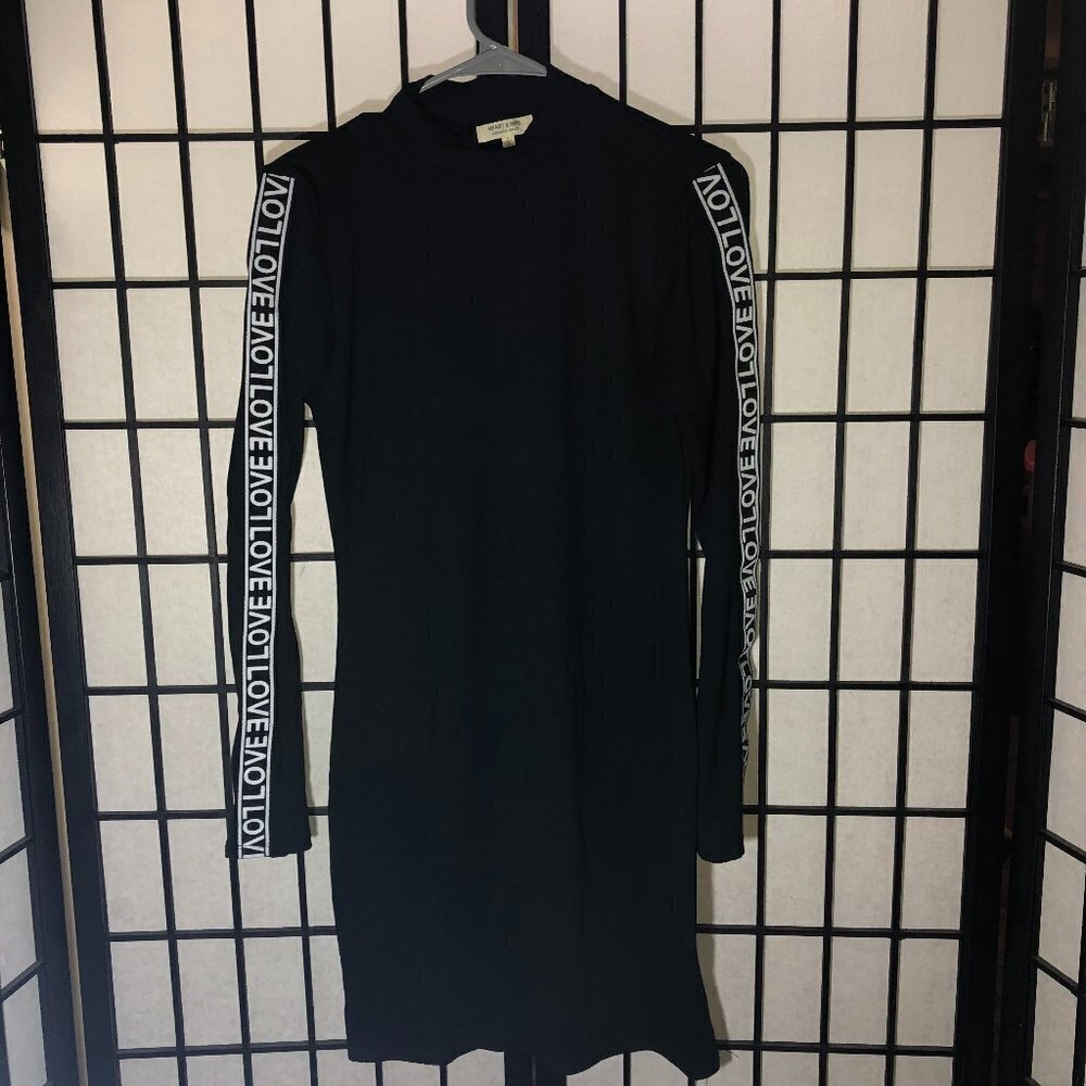 Heart & Hips Black Dress Large